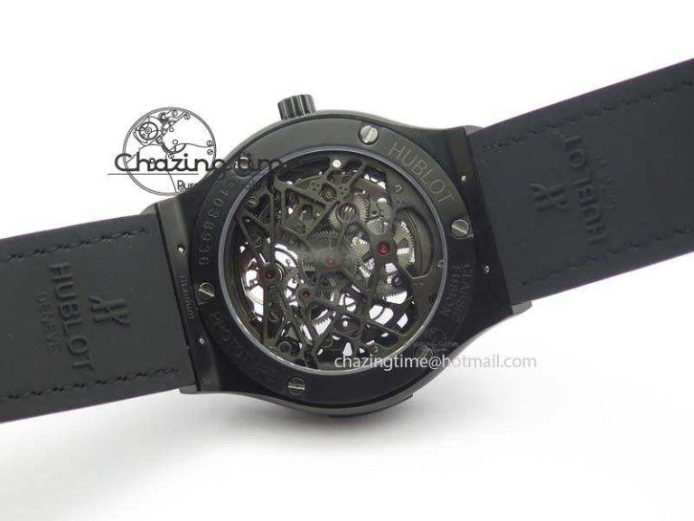 Youthful Fusion 45mm DLC CY Best Edition SKELETON FLYING TOURBILLION 6962