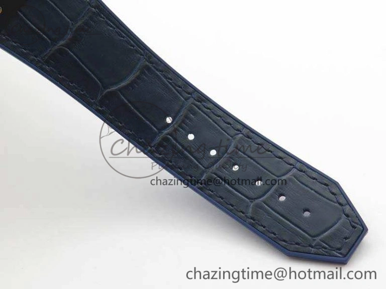 Reliable Fusion 45mm DLC SRF Best Edition Blue Dial On Gummy Strap A 6941