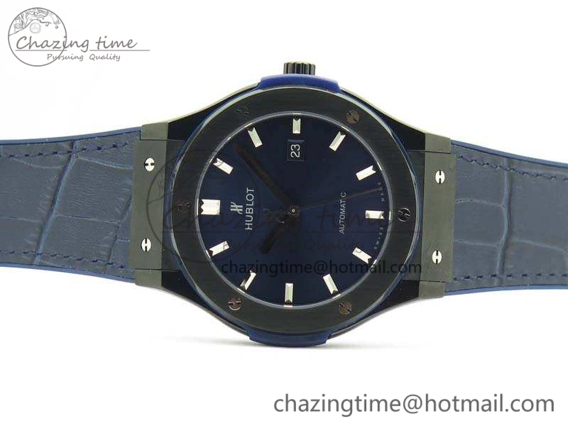 Reliable Fusion 45mm DLC SRF Best Edition Blue Dial On Gummy Strap A 6941
