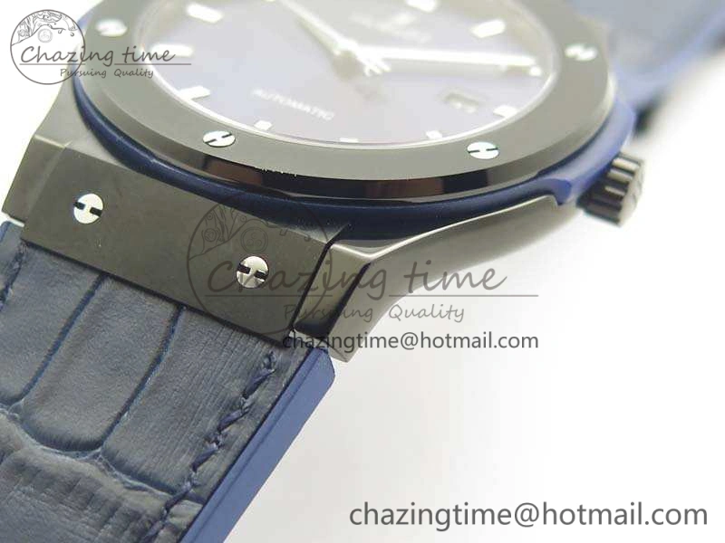 Reliable Fusion 45mm DLC SRF Best Edition Blue Dial On Gummy Strap A 6941