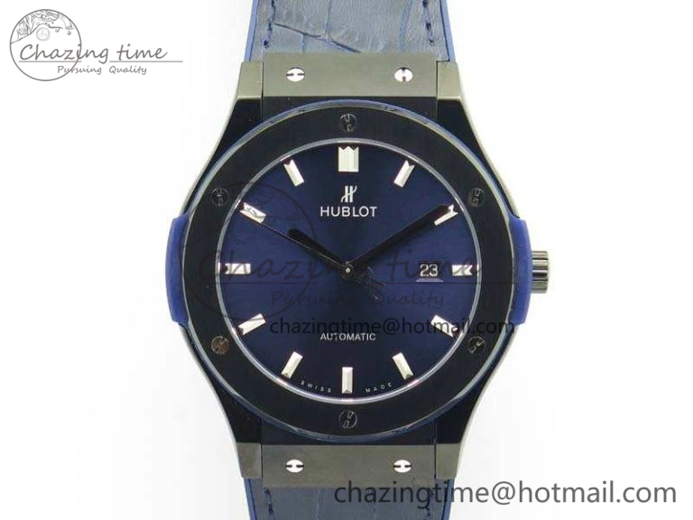 Reliable Fusion 45mm DLC SRF Best Edition Blue Dial On Gummy Strap A 6941