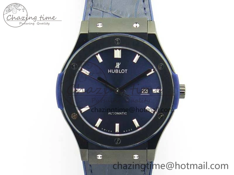 Reliable Fusion 45mm DLC SRF Best Edition Blue Dial On Gummy Strap A 6941