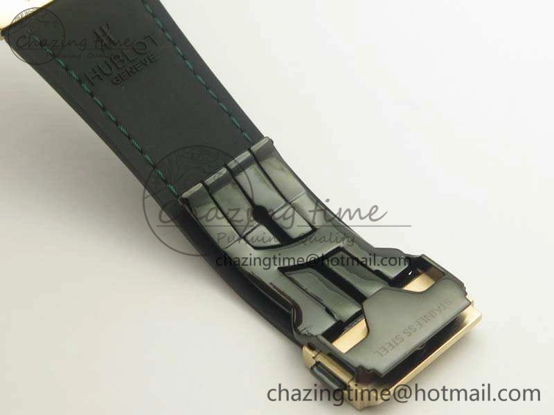 Snug Fusion 45mm RG Berluti Scritto SRF Best Edition Black Leather Dial On Gummy Strap A2892 V 6909
