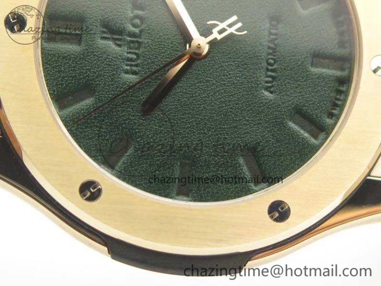 Snug Fusion 45mm RG Berluti Scritto SRF Best Edition Black Leather Dial On Gummy Strap A2892 V 6909