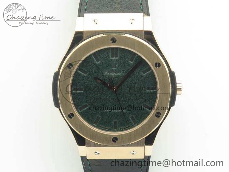 Snug Fusion 45mm RG Berluti Scritto SRF Best Edition Black Leather Dial On Gummy Strap A2892 V 6909
