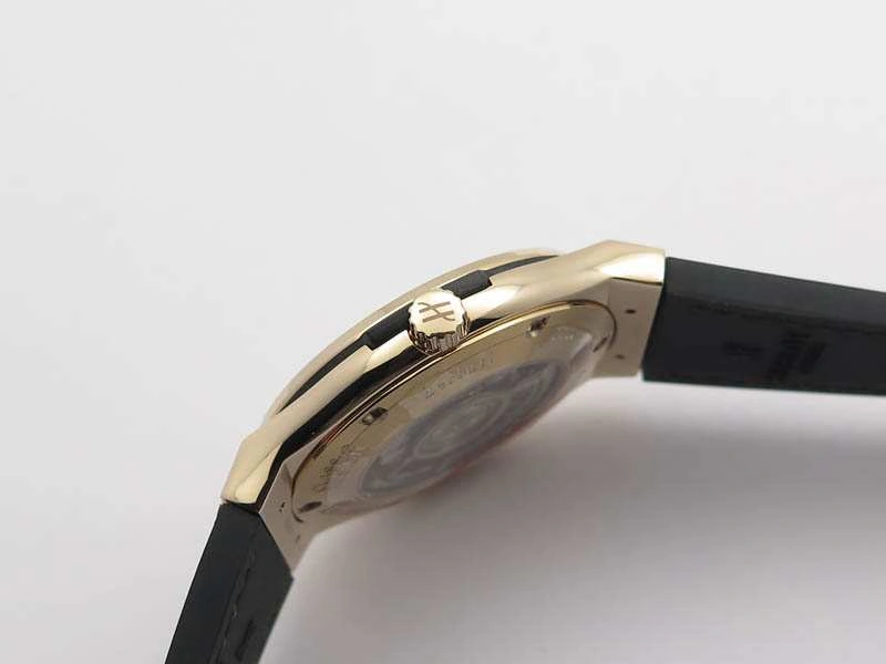 Youthful Fusion 45mm RG Berluti Scritto SRF Best Edition Brown Leather Dial On Gummy Strap A 6950