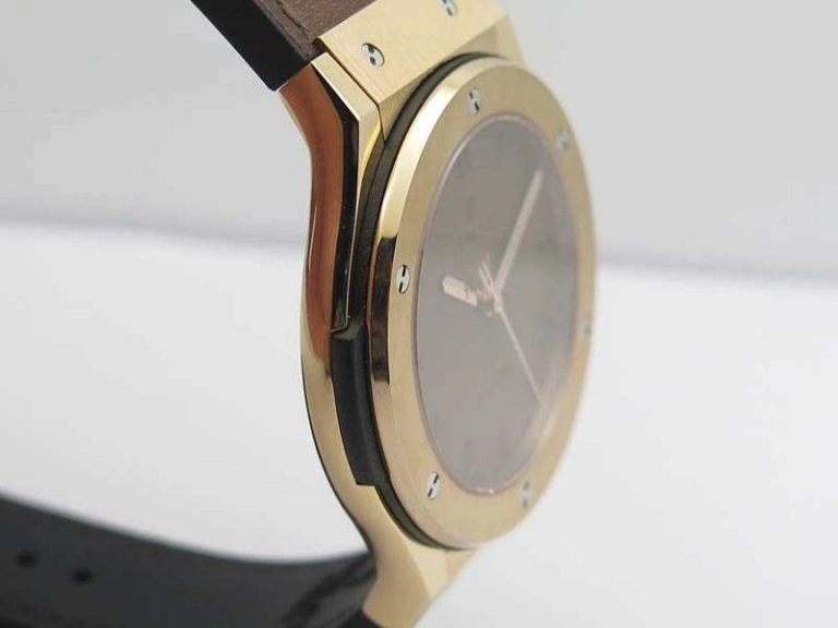 Youthful Fusion 45mm RG Berluti Scritto SRF Best Edition Brown Leather Dial On Gummy Strap A 6950
