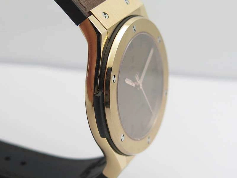 Youthful Fusion 45mm RG Berluti Scritto SRF Best Edition Brown Leather Dial On Gummy Strap A 6950