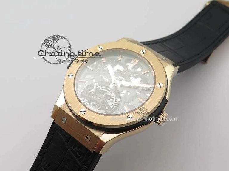 Fusion 45mm RG CY Best Edition SKELETON FLYING TOURBILLION Colorful 6961