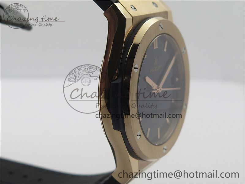 ZipUp Fusion 45mm RG WWF 1:1 Best Edition Blue Dial on Blue Gummy Strap A 6837