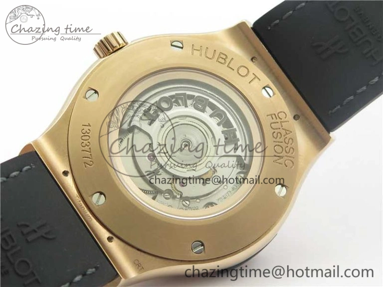 OdorResistant Fusion 45mm RG WWF 1:1 Best Edition Gray Dial on Gray Gummy Strap A 6840