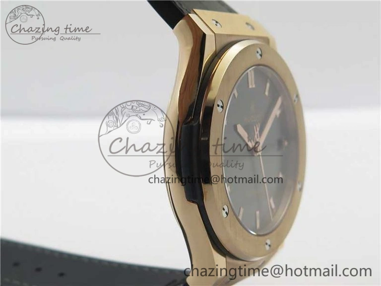 OdorResistant Fusion 45mm RG WWF 1:1 Best Edition Gray Dial on Gray Gummy Strap A 6840