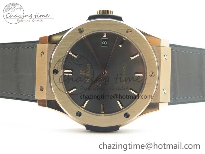 OdorResistant Fusion 45mm RG WWF 1:1 Best Edition Gray Dial on Gray Gummy Strap A 6840