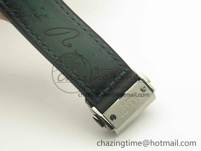 Soft Fusion 45mm SS Berluti Scritto SRF Best Edition Black Leather Dial On Gummy Strap A2892 V 6908