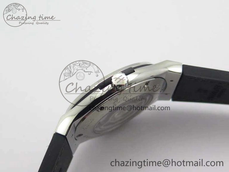 Fusion 45mm SS Berluti Scritto SRF Best Edition Brown Leather Dial On Gummy Strap A Tailored 6942