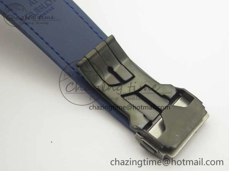 Fusion 45mm SS Engravings Case SRF Best Edition Blue Dial On Blue Gummy Strap A2892 (Free Box) MultiPurpose 6895