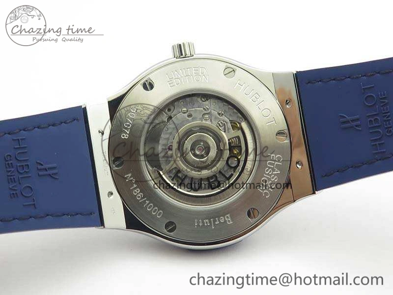 Fusion 45mm SS SRF Best Edition Blue Dial On Gummy Strap A Thermal 6943