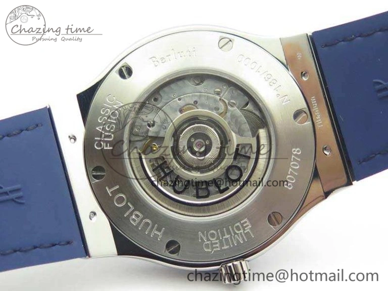 Fusion 45mm SS SRF Best Edition Blue Dial On Gummy Strap A Thermal 6943