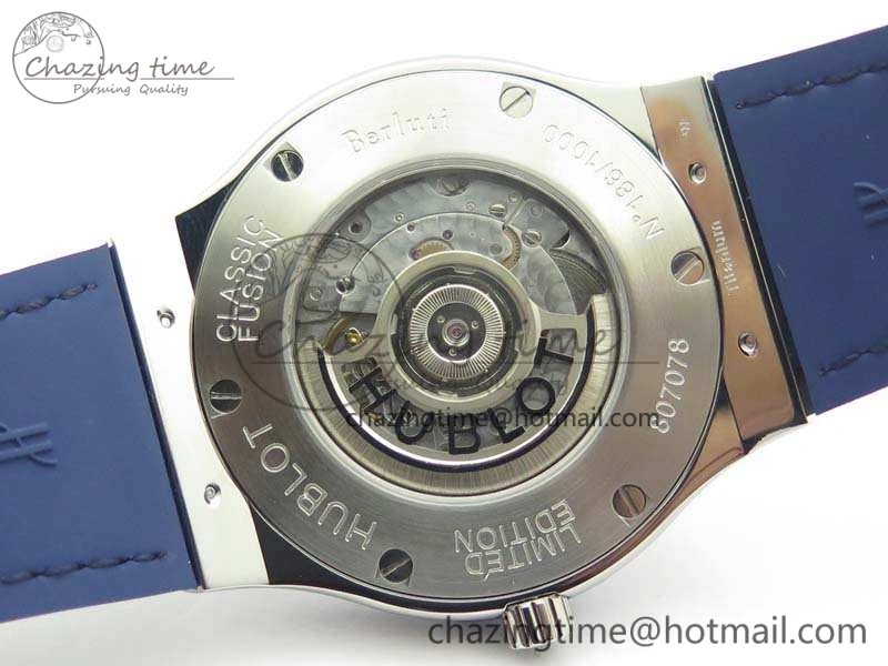 Fusion 45mm SS SRF Best Edition Blue Dial On Gummy Strap A Thermal 6943