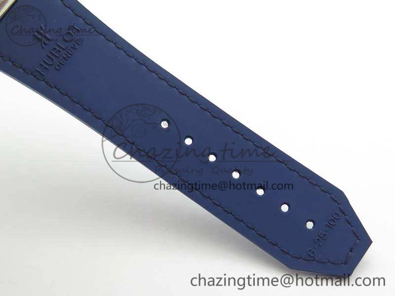 Fusion 45mm SS SRF Best Edition Blue Dial On Gummy Strap A Thermal 6943