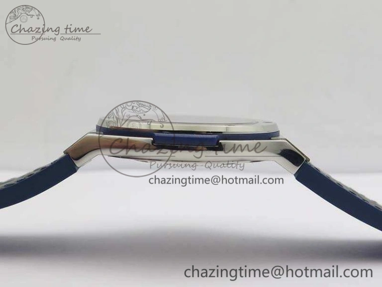 Fusion 45mm SS SRF Best Edition Blue Dial On Gummy Strap A Thermal 6943