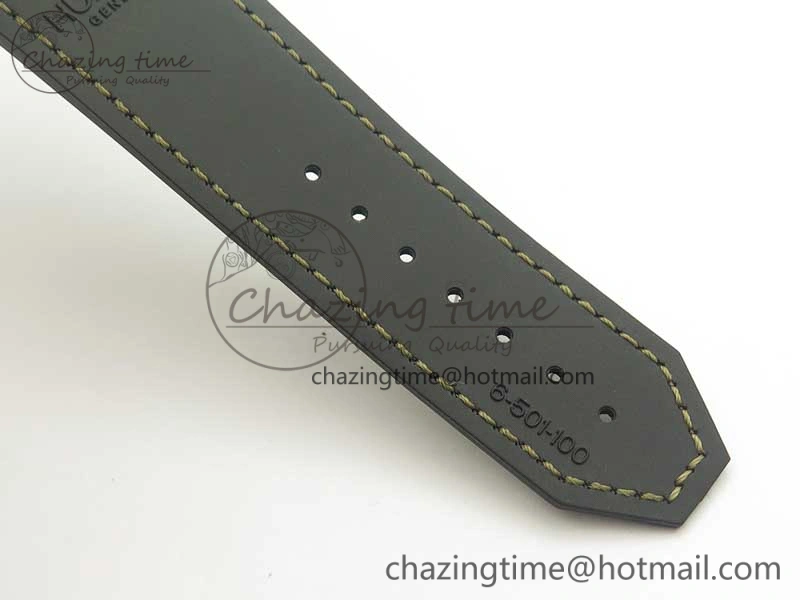 Fusion 45mm YG Engravings Case SRF Best Edition Green Dial On Green Gummy Strap A2892 (Free Box) HighQuality 6896