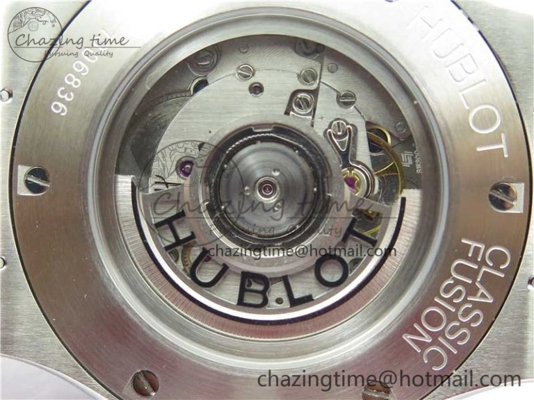 Fusion Automatic  SS Diamonds Case WWF Best Edition Diamonds Paved Dial on Black Gummy Strap HB Attractive 6821