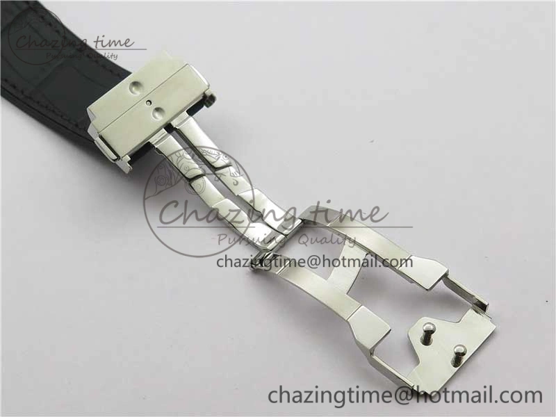 Fusion Automatic  SS Diamonds Case WWF Best Edition Diamonds Paved Dial on Black Gummy Strap HB Attractive 6821