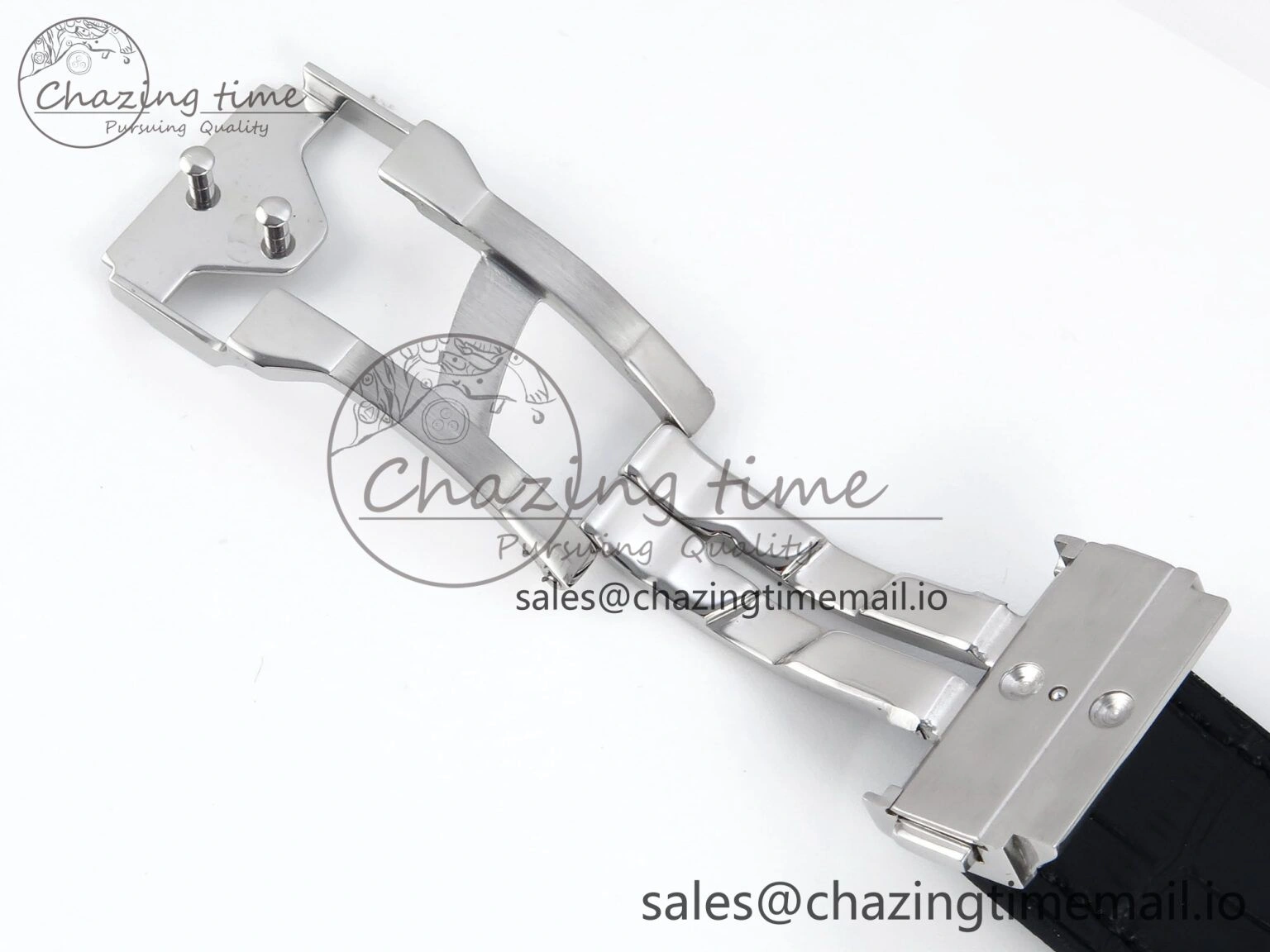 Versatile Fusion Bang 42mm HBF 1:1 Best Edition Black Dial on Black Leather Strap A 6682