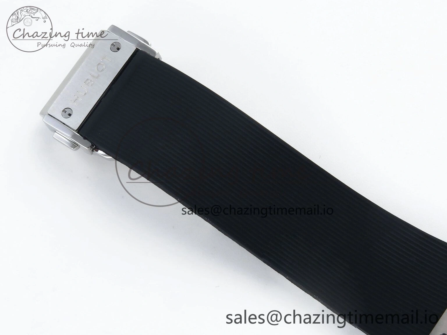 Fusion Bang 42mm HBF 1:1 Best Edition Black Dial on Black Rubber Strap A SunProtective 6687