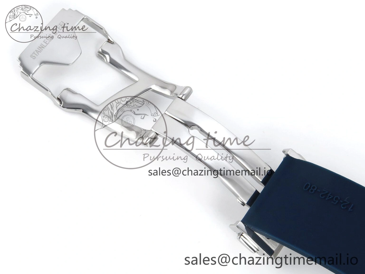 Bold Fusion Bang 42mm HBF 1:1 Best Edition Blue Dial on Blue Rubber Strap A 6688