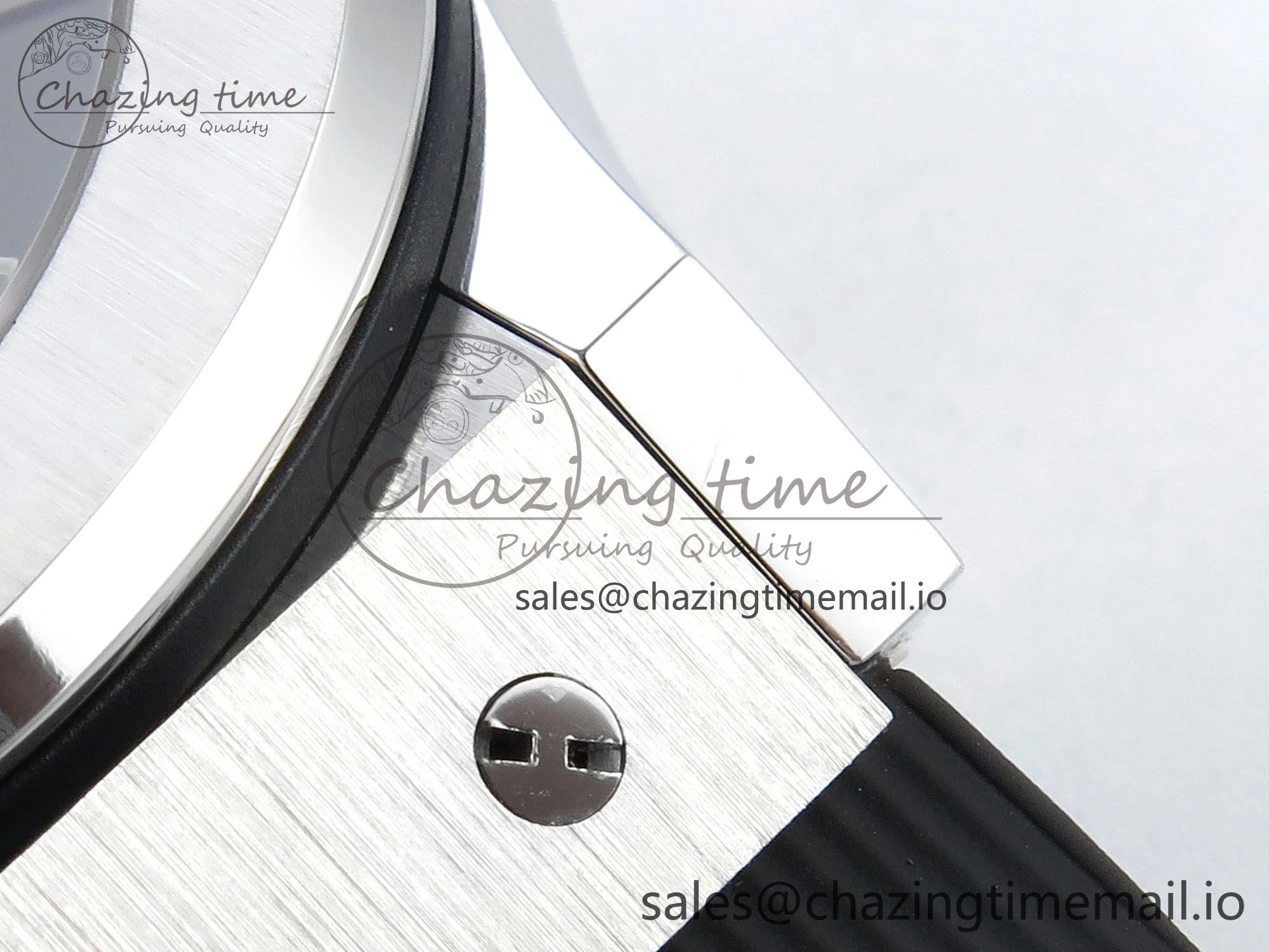 Fusion Bang 42mm HBF 1:1 Best Edition Gray Dial on Gray Rubber Strap A Effortless 6684