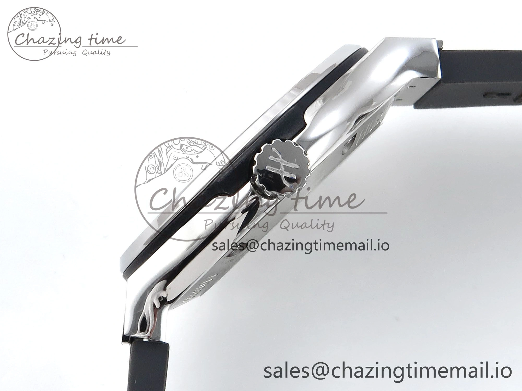 Fusion Bang 42mm HBF 1:1 Best Edition Gray Dial on Gray Rubber Strap A Effortless 6684