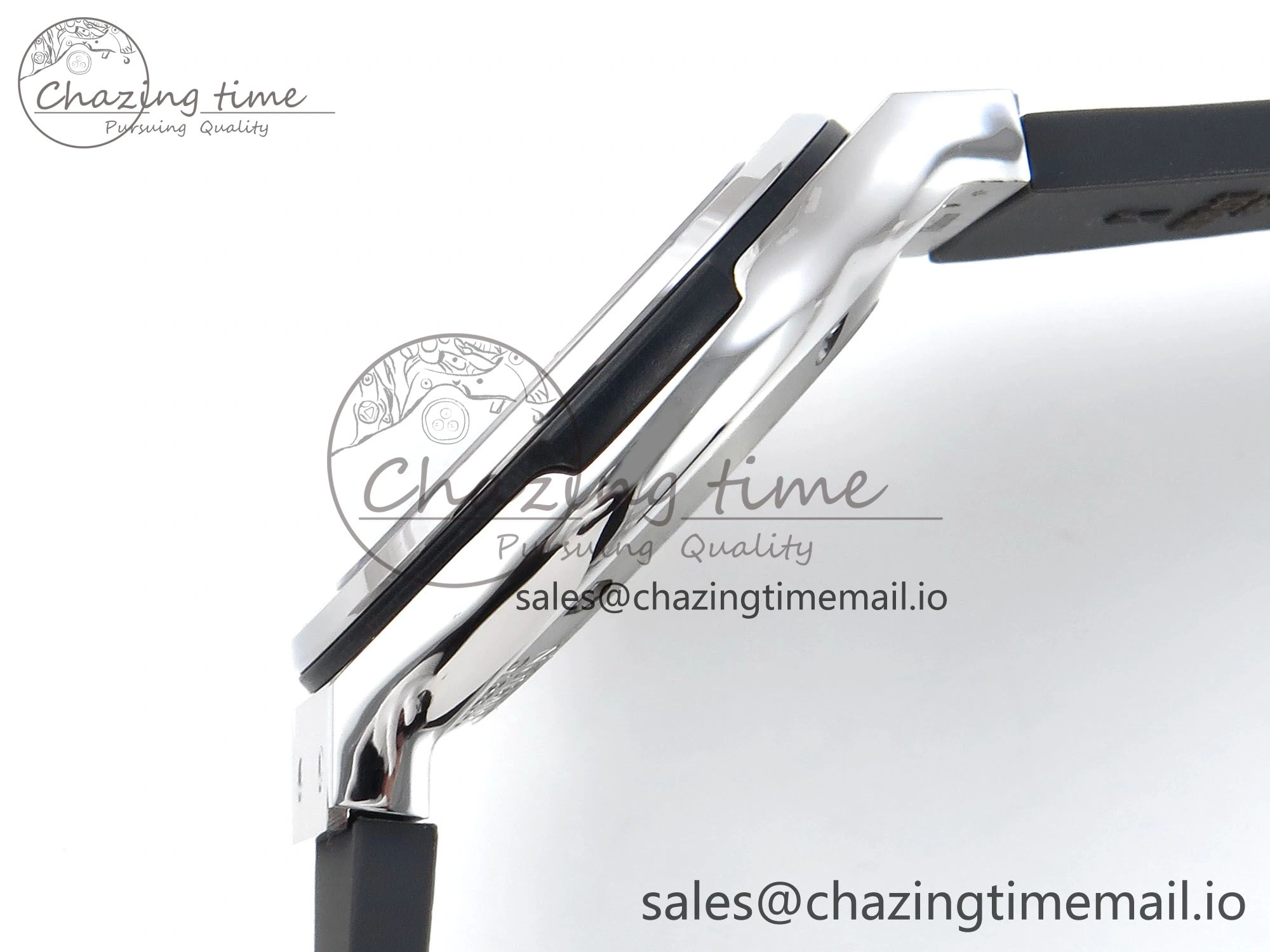 Fusion Bang 42mm HBF 1:1 Best Edition Gray Dial on Gray Rubber Strap A Effortless 6684