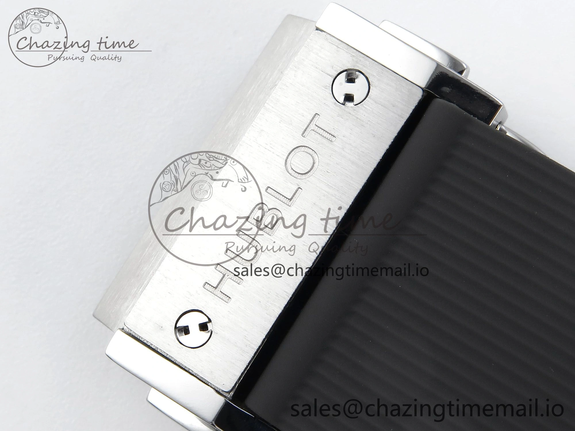 Fusion Bang 42mm HBF 1:1 Best Edition Gray Dial on Gray Rubber Strap A Effortless 6684