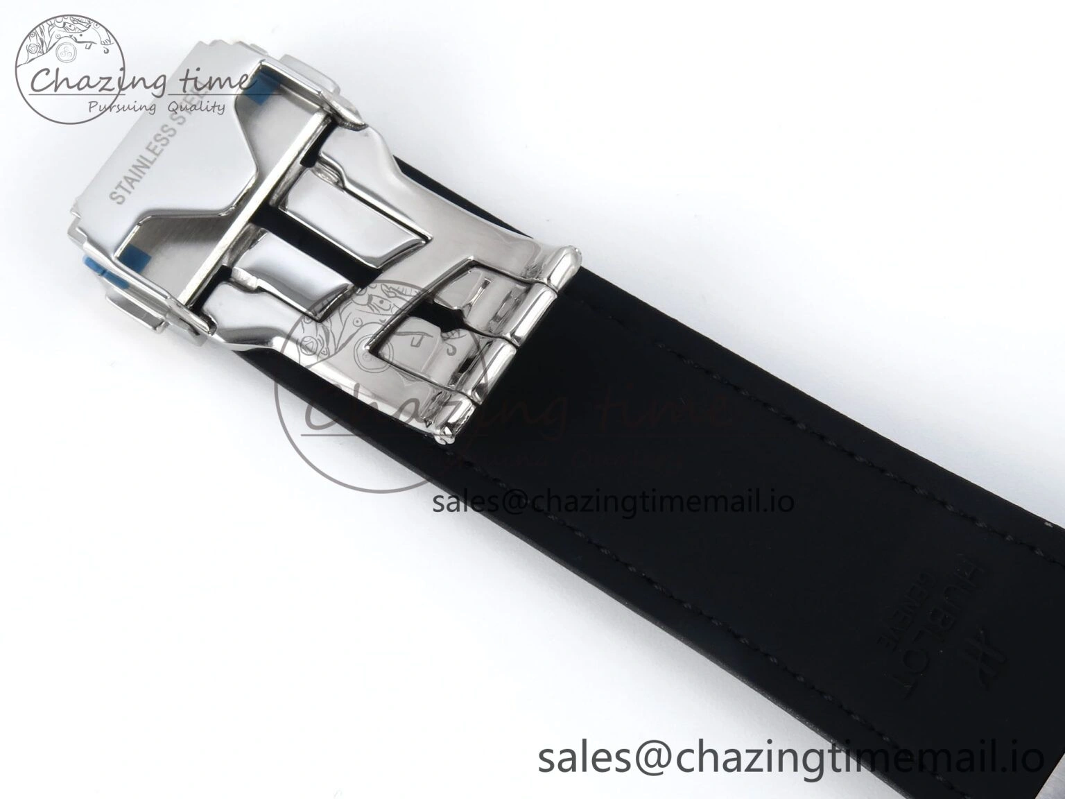 Fusion Bang 42mm HBF 1:1 Best Edition Green Dial on Green Leather Strap A Soft 6675