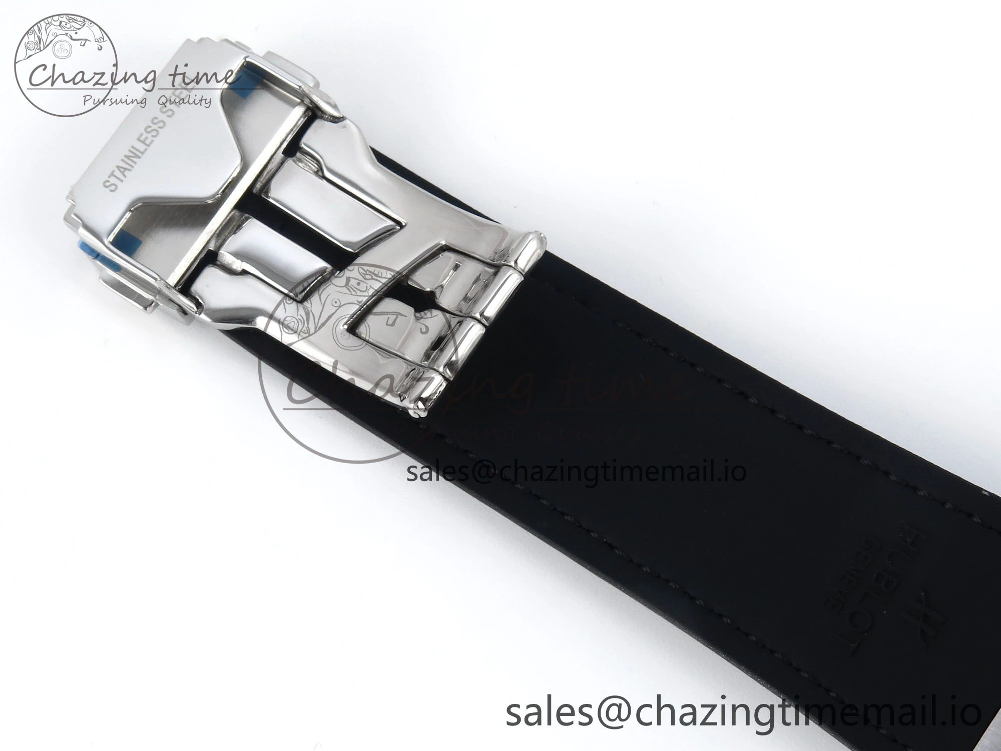 Fusion Bang 42mm HBF 1:1 Best Edition Green Dial on Green Leather Strap A Soft 6675