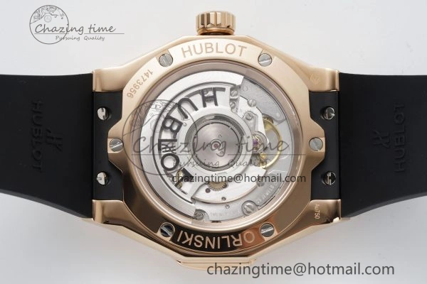 Fusion Orlinski RG APSF 1:1 Best Edtion Black Faceted Dial Diamonds Bezel on Black Rubber Strap A SoftTouch 6748