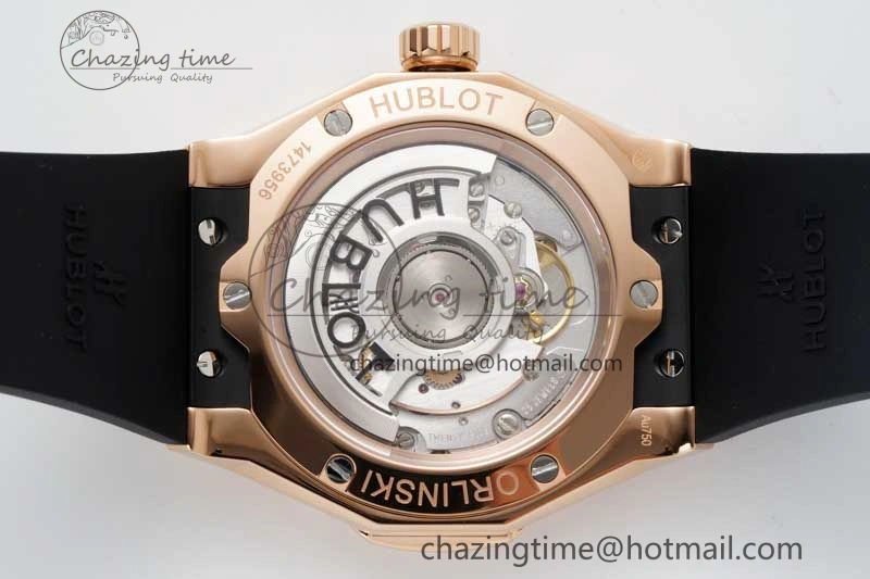 GoAnywhere Fusion Orlinski RG APSF 1:1 Best Edtion Black Faceted Dial on Black Rubber Strap A 6767