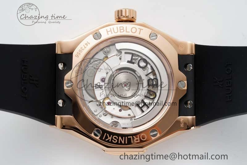 GoAnywhere Fusion Orlinski RG APSF 1:1 Best Edtion Black Faceted Dial on Black Rubber Strap A 6767