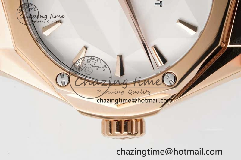 Affordable Fusion Orlinski RG APSF 1:1 Best Edtion White Faceted Dial on White Rubber Strap A 6760