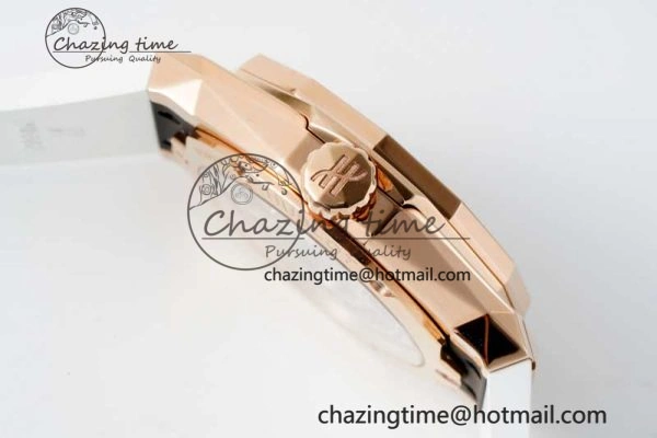 Affordable Fusion Orlinski RG APSF 1:1 Best Edtion White Faceted Dial on White Rubber Strap A 6760