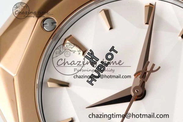 Affordable Fusion Orlinski RG APSF 1:1 Best Edtion White Faceted Dial on White Rubber Strap A 6760