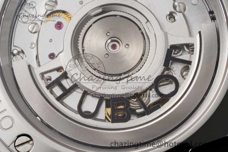 Fusion Orlinski SS APSF 1:1 Best Edtion Black Faceted Dial on Black Rubber Strap A Efficient 6770