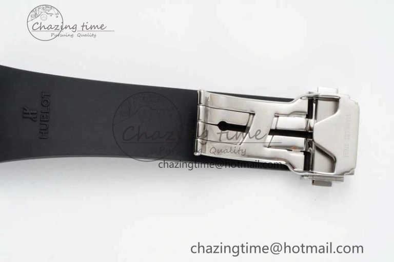 Fusion Orlinski SS APSF 1:1 Best Edtion Black Faceted Dial on Black Rubber Strap A Efficient 6770