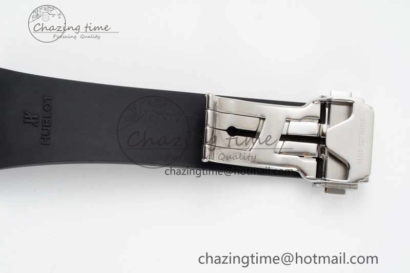 Fusion Orlinski SS APSF 1:1 Best Edtion Black Faceted Dial on Black Rubber Strap A Efficient 6770