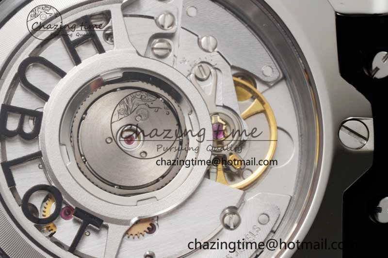 Effortless Fusion Orlinski SS APSF 1:1 Best Edtion White Faceted Dial on White Rubber Strap A 6759