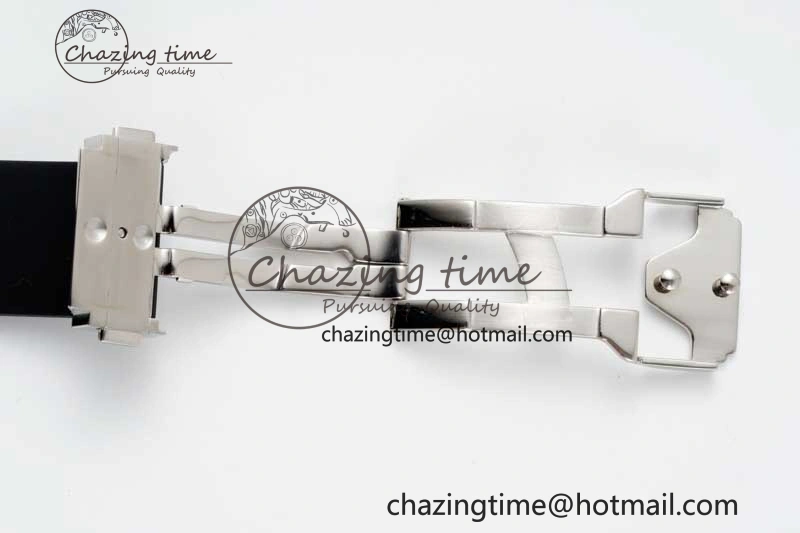 Sleek Fusion Orlinski SS Full Diamonds APSF 1:1 Best Edtion Black Faceted Dial on Black Rubber Strap A 6761