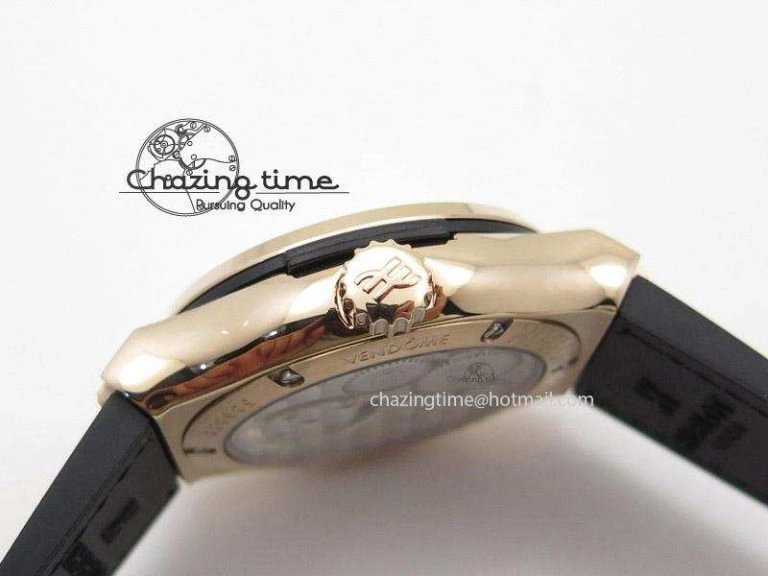 Fusion RG Black Dial Flying Tourbillion On Gummy Strap Affordable 6977