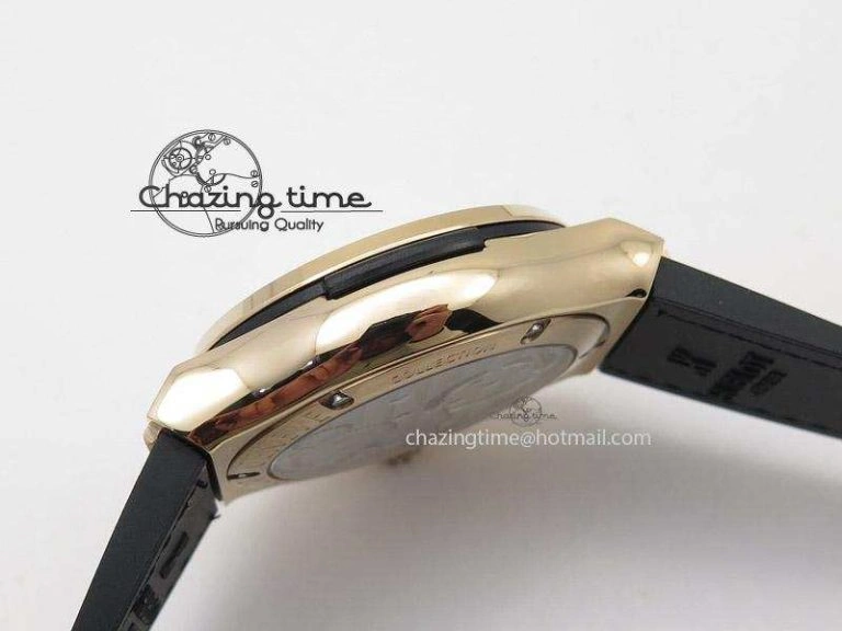 Fusion RG Black Dial Flying Tourbillion On Gummy Strap Affordable 6977